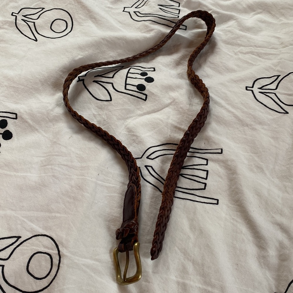 Brown genuine leather bracelet - Picture 5 of 5